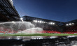A general view of Anfield during the UEFA Champions League last 16 second leg match betwee...
