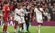 An altercation occurs after Victor Osimhen of Galatasaray is injured during the UEFA Champ...