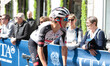 Jan Christen of UAE Team Emirates XRG at the start of Milano-Torino 2026 in Rho, Italy, on...