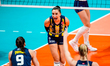 Hande Baladin of Fenerbahce Medicana reacts during the CEV Zeren Group Women's Champions L...