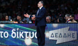 Head Coach Paolo Galbiati of Baskonia is seen during the EuroLeague Round 32 match between...