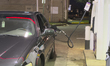 A gasoline pump is at a Shell gas station in Alexandria, Virginia, United States, on March...