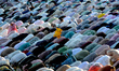 Muslims pray during Eid al-Fitr, which marks the end of the holy month of Ramadan, in Bogo...
