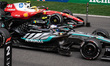 Mercedes-AMG Petronas F1 Team driver #12 Andrea Kimi Antonelli (ITA) in parc ferme after w...