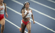 Sade McCreath of Team Canada competes in the Women's 60m Round 1 on day two of the World A...