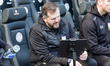 Barnet's manager Dean Brennan before the Sky Bet League 2 match between MK Dons and Barnet...