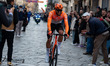 Filippo Ganna of Ineos Grenadiers at the start of Milano-Sanremo 2026 in Pavia, Italy, on...