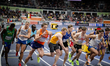 Jeff Tesselaar of Team Netherlands competes in the Men's Heptathlon 1000m during day two o...