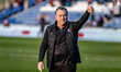 Oldham Athletic's Manager Micky Mellon is seen during the Sky Bet League 2 match between O...