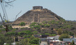 General view of the ''El Cerrito'' Archaeological Zone in the municipality of Corregidora,...