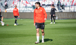 Bosko Sutalo warms up before the game between KS Cracovia and GKS Katowice in Krakow, Pola...