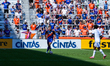 Nick Hagglund scans the pitch during a Major League Soccer match between FC Cincinnati and...