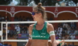 Monika Paulikiene of Lithuania looks on during the final match of the 2026 Women's Volleyb...