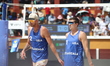 Logan Webber and Timothy Brewster of the United States compete during the third place matc...