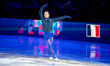Lorine Schild of France performs in the women's short program during the ISU Figure Skatin...