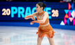 Madeline Schizas of Canada performs in the women's short program during the ISU Figure Ska...