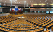 A view of the European Parliament plenary in Brussels, Belgium, on March 23, 2026. 
