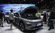 A Deepal S05 electric vehicle (EV) is displayed during the Thailand International Motor Sh...