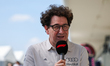 Mattia Binotto of Italy and Head of the Audi Revolut F1 Team looks on during practice ahea...