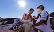 Nasser Al Attiya (QAT) - Mathieu Baumel (FRA) / Toyota Hilux Overdrive during Baja Aragon,...