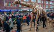 A public art and climate performance action featuring creatures made of ecological materia...