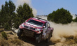 Nasser Al Attiya (QAT) - Mathieu Baumel (FRA) / Toyota Hilux Overdrive during Baja Aragon,...