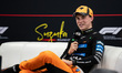 McLaren Mastercard F1 Team driver #81 Oscar Piastri (AUS) during the post-race press confe...