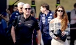 Dan Towriss, CEO of Cadillac Formula 1 Team, and his wife attend the Formula 1 Japan Suzuk...