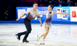 Jiaxuan Zhang and Yihang Huang of China perform in the pairs free skating during the ISU F...