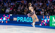 Olga Mikutina of Austria performs in the women's free skating during the ISU Figure Skatin...
