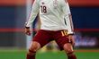 Martin Zubimendi of Spain plays during the international friendly match between Spain and...