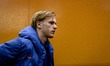 Mats Rots of the Netherlands plays during the friendly match between the Netherlands U21 a...