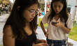 Filipinos play Pokemon Go on Saturday, 6 August 2016, in Quezon City, east of Manila, Phil...