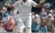 Pakistan's Younis Khan celebrates his double century During Day Three of the Fourth Invest...