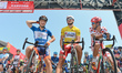 (Left-RIght) Nicolas Marini (Nippo-VIni Fantini), Marco Benfatto (Androni Giocattoli) and...
