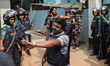 Counter terrorism unit of Police raids at Ashkona in Dhaka, Bangladesh, 24 December 2016....