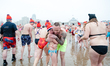 Tens of thousands of participants dip into the cold North Sea water every year in the Neth...