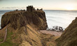 Ruins of Dunnottar Castle in Stonehaven on January 9, 2017. 