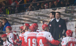 Polish Head Coach Jacek Plachta and  Assistant Coach Trener Torbjorn Johansson, during an...