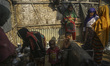 Ethnic minority Rohingya are seen inside the  makeshift  Leda  Rohingya refugee camp on  F...