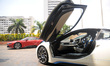 A BMW i8 is seen on the street in Jakarta, Indonesia, on April 20, 2017. BMW i8 Protonic R...