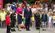 President of Poland Andrzej Duda and First Lady of Poland Agata Kornhauser-Duda with kids...