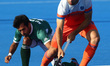Valentin Verga of Netherlandsduring The Men's Hockey World League Semi-Final 2017 Group B...