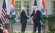 President Donald Trump and Prime Minister Narendra Modi of India, held a joint press confe...