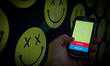 A smartphone with the Snapchat app is seen in this photo illustration on 29 June, 2017, in...
