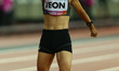 Min Jae Jeon  of Korea compete Women's 200m T36 Final  during IPC World Para Athletics Cha...