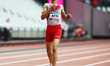 Mahdi Afri (MAR) compete Men's 400m T12 T12 Final during IPC World Para Athletics Champion...