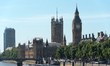 View of the Houses Of Parliament and the Elizabeth Tower, known as Big Ben, London, on Aug...