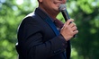 Filipino singer/composer Mr. Ogie Alcasid sings at the 116th anniversary celebration of th...