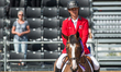 Swiss rider Steve Guerdat on Bianca rides the lap of honor at Ullevi Stadium in Gothenburg...